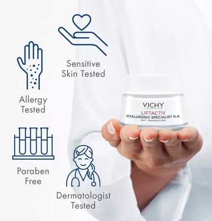 Vichy Liftactiv Hyaluronic Specialist H.A. Day Cream Pure Hyaluronic Acid For Dry Skin