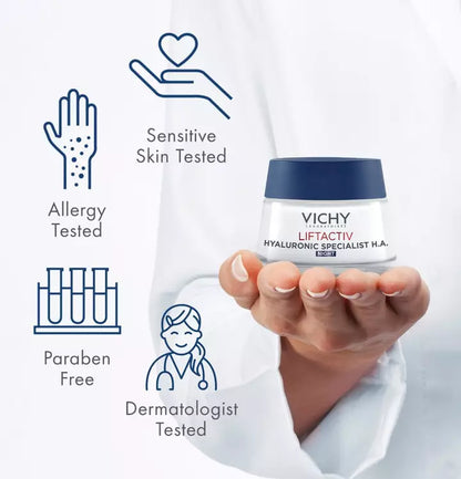 Vichy Liftactiv Hyaluronic Specialist H.A. Night Cream
