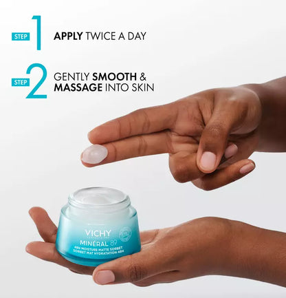 Vichy Minéral 89 48H Moisture Matte Sorbet