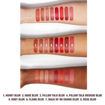 CHARLOTTE TILBURY - Airbrush Flawless Matte Lip Blur Liquid Lipstick - Walk Of No Shame Blu