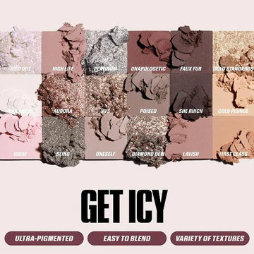 HUDA BEAUTY - Icy Nude Eyeshadow Palette