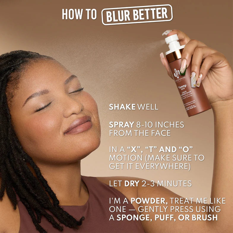 Danessa Myricks Beauty Yummy Skin Liquid Blurring Balm Mattifying Setting Spray