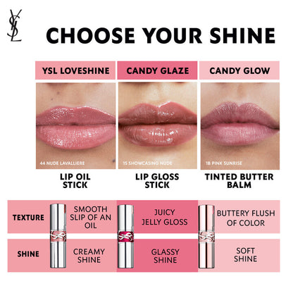 Yves Saint Laurent Rouge Volupté Candy Glaze Double Care Balm