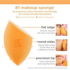 Real Techniques | Everyday Essentials Makeup Brush Set with Bonus Miracle Complexion Sponge