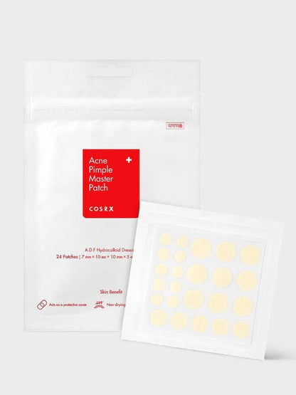 COSRX Acne Pimple Master Patch (24 Patches) – Hydrocolloid Spot Treatment