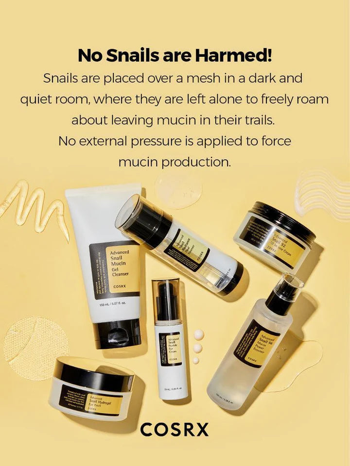 COSRX All About Snail 4-Step Skincare Kit – Repair, Hydrate & Glow