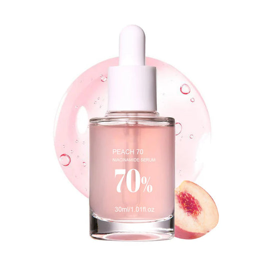 Anua Peach 70% Niacinamide Serum – Brightening & Pore-Refining Face Serum