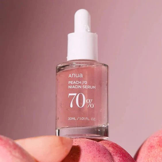 Anua Peach 70% Niacinamide Serum – Brightening & Pore-Refining Face Serum