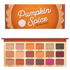 Too Faced |  Pumpkin Spice Second Slice Sweet & Spicy Eyeshadow Palette