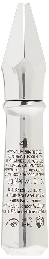 Benefit Cosmetics-Gimme Brow Volumizing Fiber Gel # 4 Medium Dark Warm