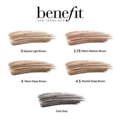 Benefit Cosmetics-Gimme Brow Volumizing Fiber Gel # 4 Medium Dark Warm