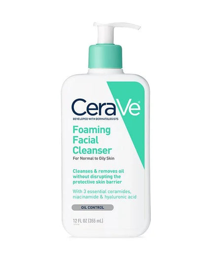Cerave Foaming Facial Cleanser Normal to oily Skin