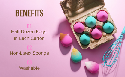 Beauty Bakerie Cosmetics Brand | Blending Egg Beauty Sponges