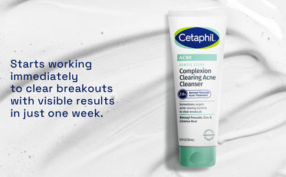 Cetaphil | Gentle Clear Complexion Clearing BPO Acne Cleanser