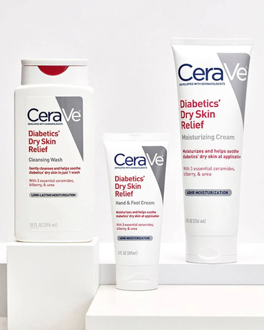CeraVe Diabetics’ Dry Skin Relief Moisturizing Cream