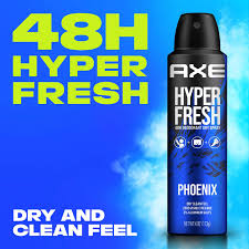 AXE Phoenix | Deodorant Spray 48 Hour Odor Protection Crushed Mint and Rosemary Deodorant without Aluminum and without Residue