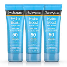 Neutrogena Hydro Boost Moisturizing Water Gel Sunscreen Lotion with Broad Spectrum SPF 50