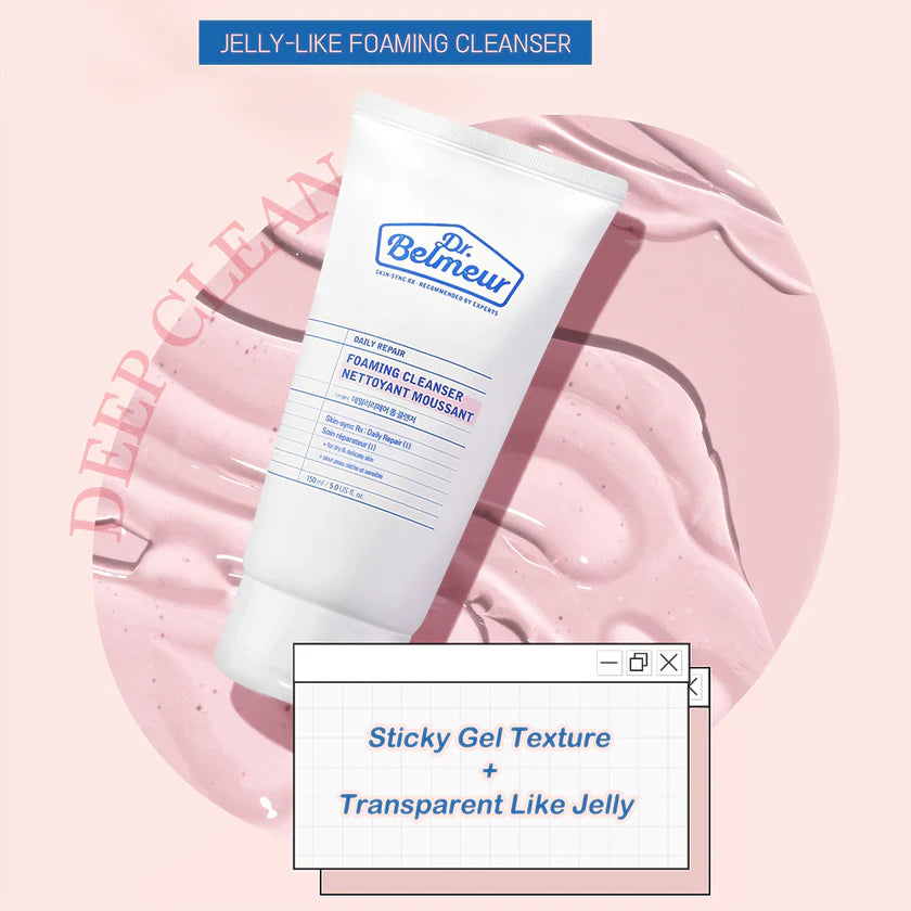 The Face Shop | Dr Belmeur | Daily Repair Foam Cleanser