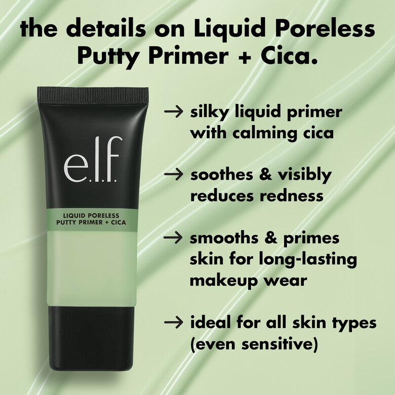e.l.f. Cosmetics Liquid Poreless Putty Primer + Cica