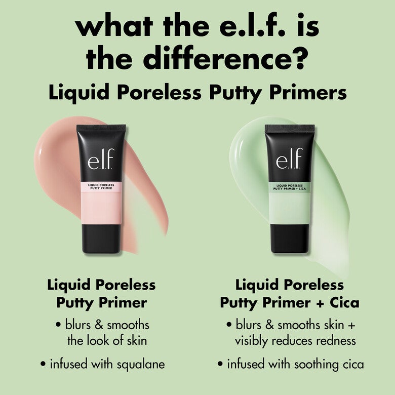 e.l.f. Cosmetics Liquid Poreless Putty Primer + Cica