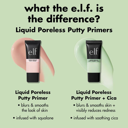e.l.f. Cosmetics Liquid Poreless Putty Primer + Cica