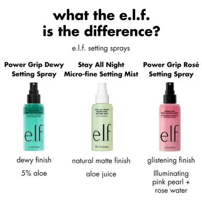 e.l.f. Power Grip Rosé Setting Spray