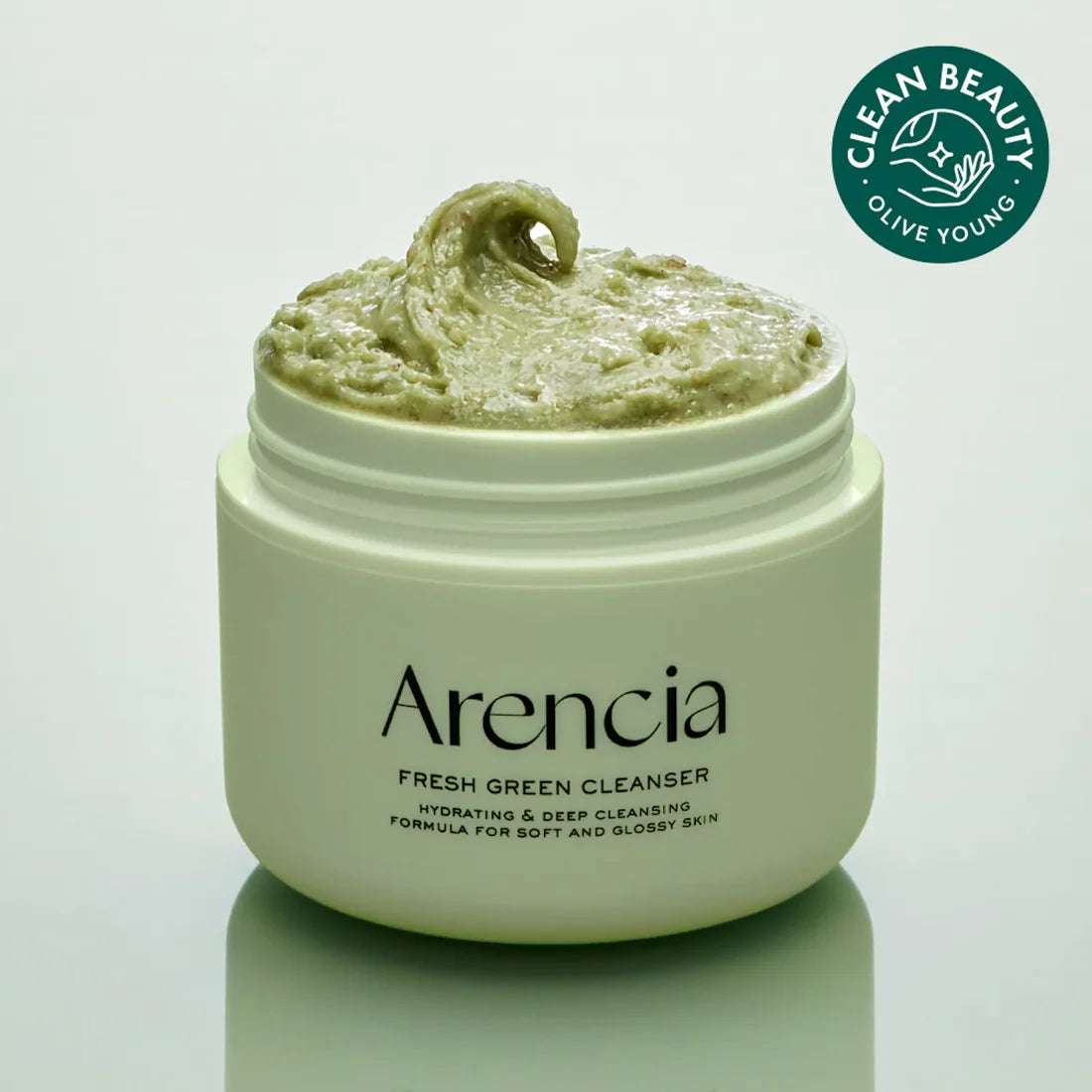 Arencia Refresh green rice mochi cleanser