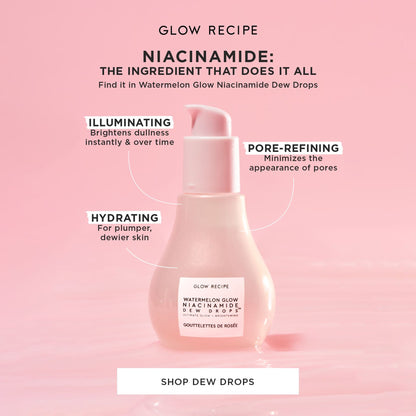 Glow Recipe Sephora Beauty Insider Set: Niacinamide Drops 15ml + PHA+BHA Pore-Tight Toner 25ml