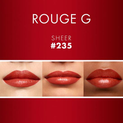 Guerlain | Paris | Rouge G Sheer Shine Lipstick No.235