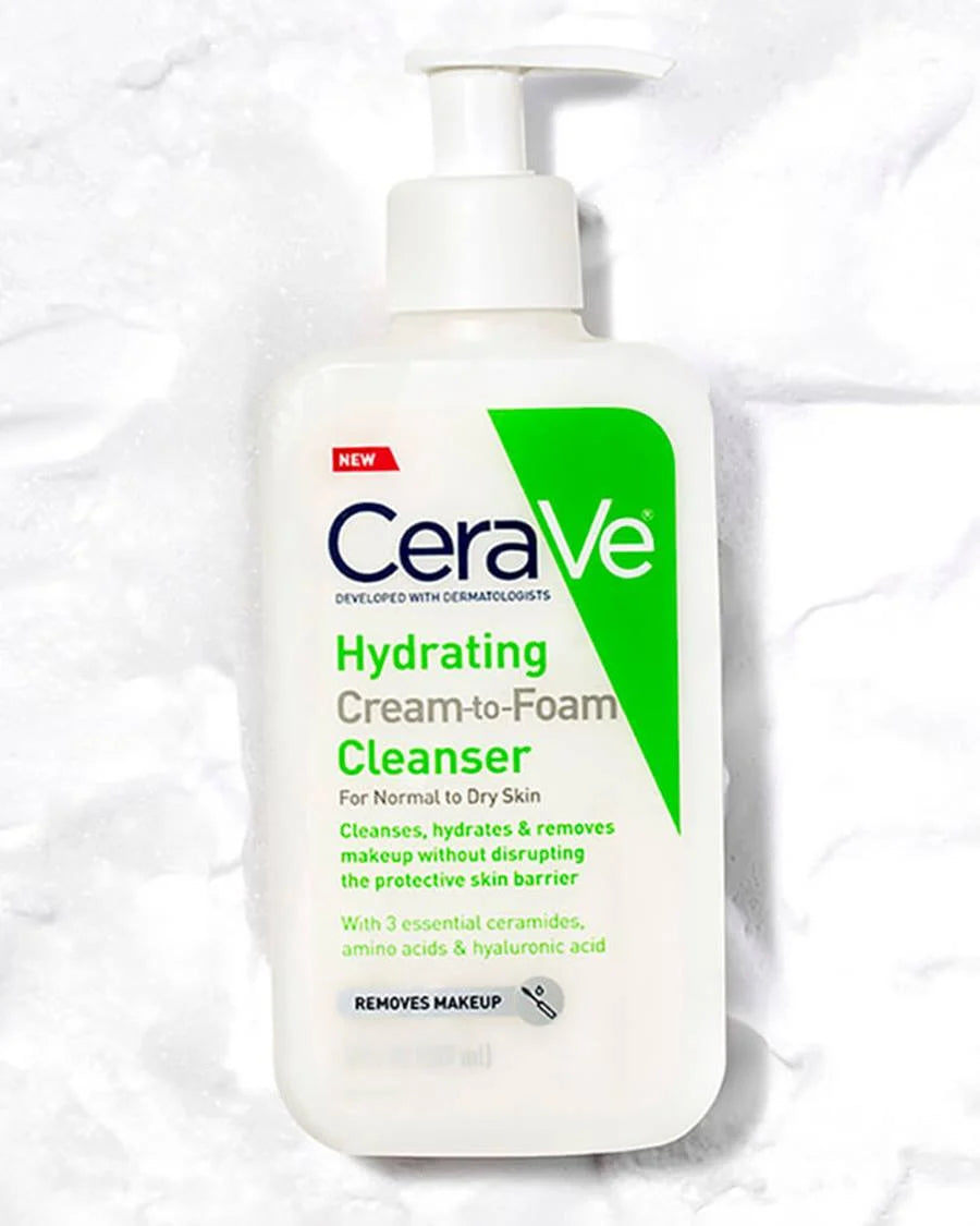 Cera Ve Hydrating Cream-to-Foam Cleanse