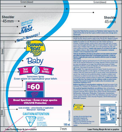 Banana Boat Kids Sunscreen Lotion SPF 60