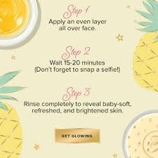 Too Faced | Pineapple Glow Moisturizing & Brightening Face Mask