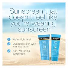 Neutrogena Hydro Boost Moisturizing Water Gel Sunscreen Lotion with Broad Spectrum SPF 50