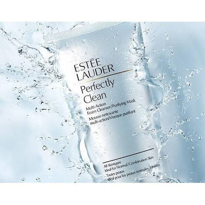 Estée Lauder | Perfectly Clean Multi-Action Foam Cleanser/ Purifying Mask