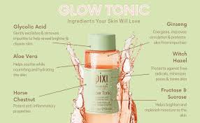 Pixi Skintreats Glow Tonic Exfoliating Toner