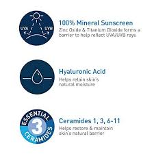 CeraVe Hydrating Mineral Body Sunscreen Spf 50