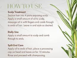 MIELLE  Rosemary Mint Scalp & Hair Strengthening Oil