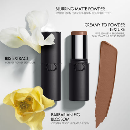 Dior Forever Skin Contour Sculpting and Bronzing Face Stick - Seamless Perfection - 24H Wear and Hydration