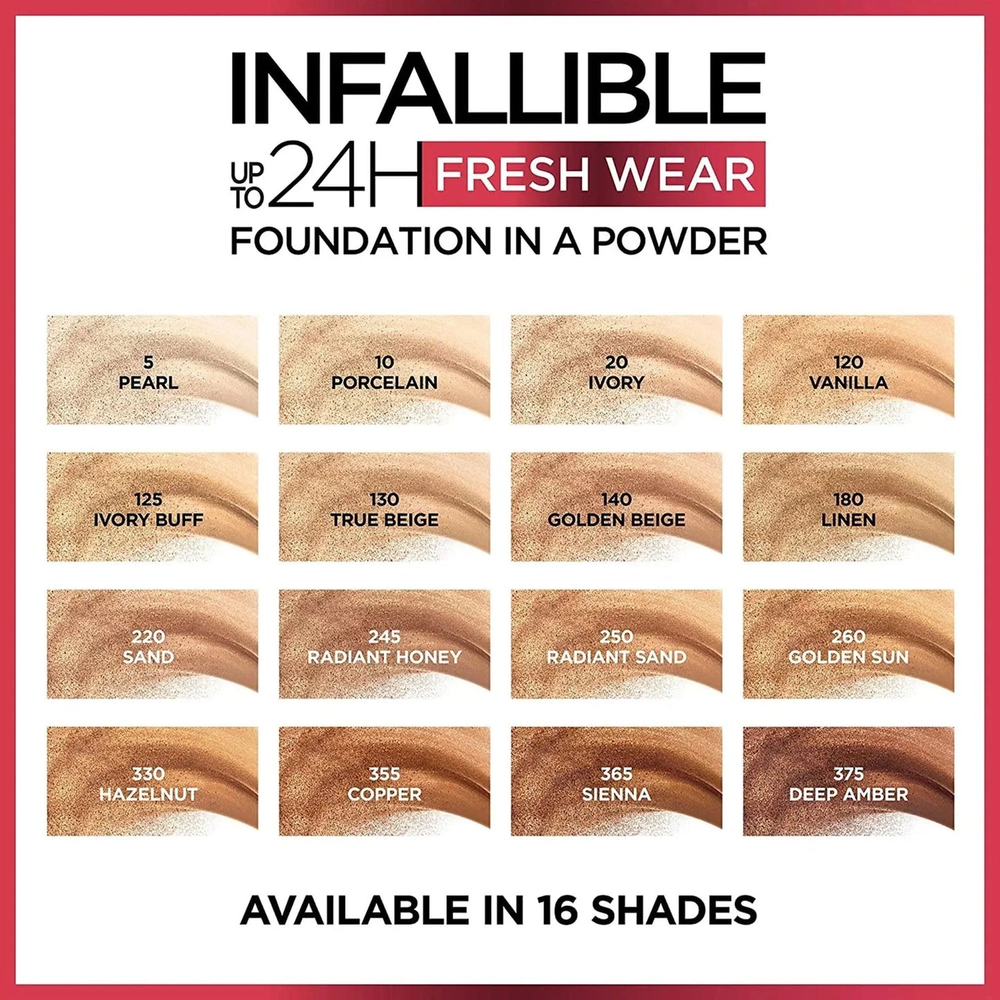 L'Oreal Paris Infallible 24H Fresh Wear Powder Foundation