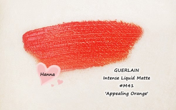 GUERLAIN - Intense Liquid Matte-M41 Appealing Orange