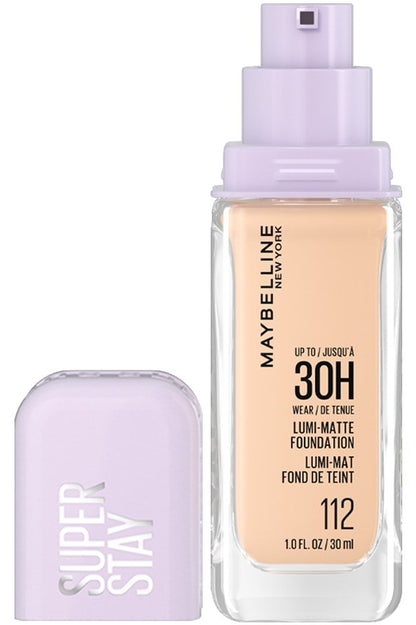 Maybelline Super Stay® Lumi-Matte Foundation makeup (Buildable coverage and up to 30hr wear.)