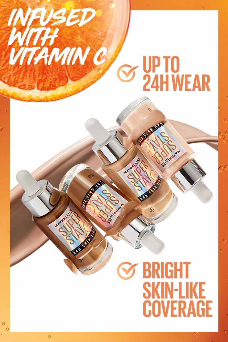 Maybelline New York | Super Stay Up To 24 Hours Skin Tint With Vitamin C