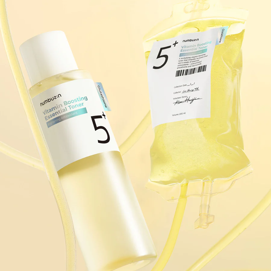 Numbuzin – No.5 Glutathione Vitamin Boosting Essential Toner 200ml