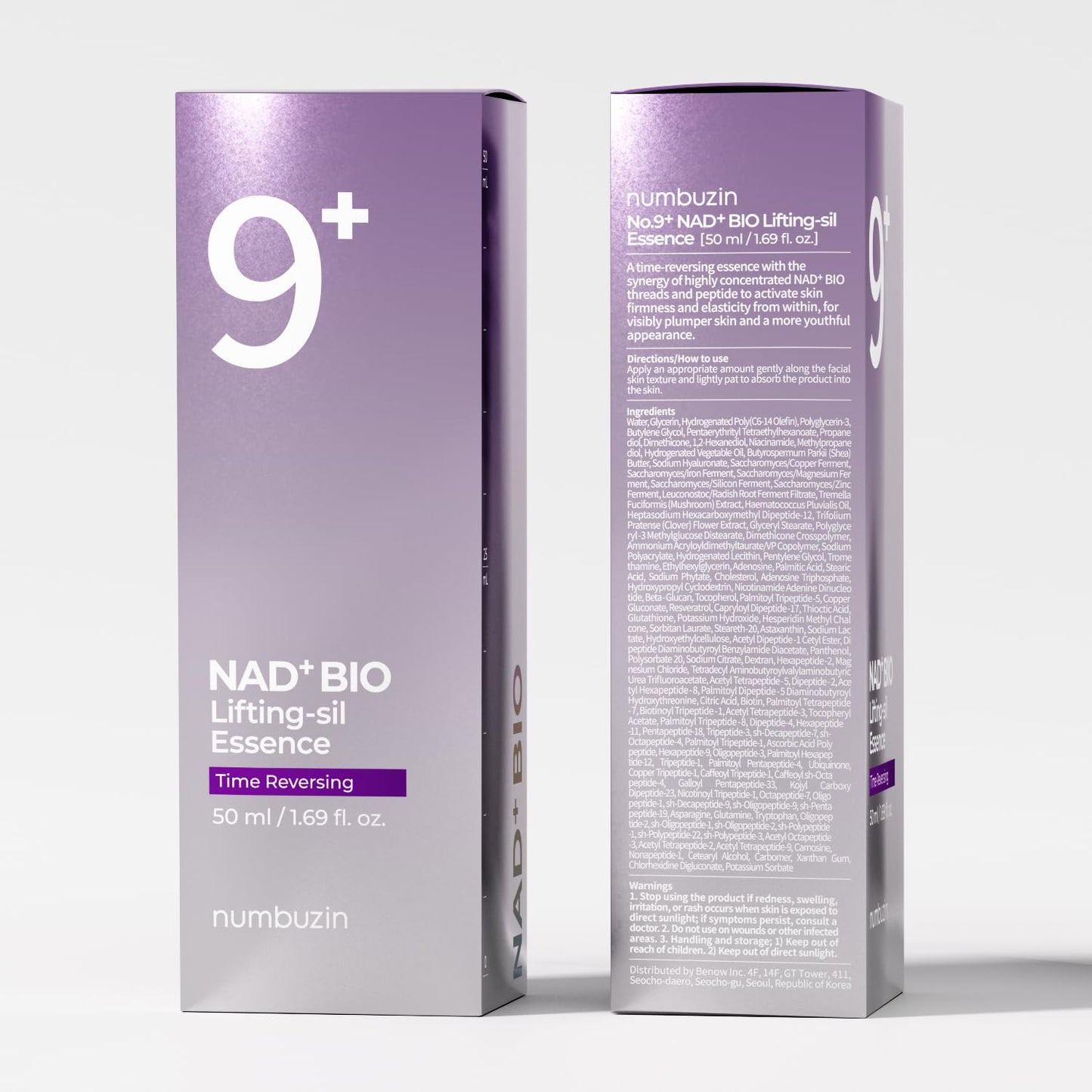 numbuzin-No.9 Essence | NAD+ BIO Lifting-sil Essence 1.69 fl. oz.