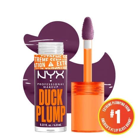 NYX | Professional Make Up| Duck Plump High Pigment Plumping Lip Gloss - 15 Twice The Spice- Spiced Red