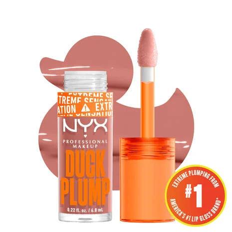 NYX | Professional Make Up| Duck Plump High Pigment Plumping Lip Gloss - 15 Twice The Spice- Spiced Red