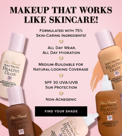 TOO FACED - Born This Way Healthy Glow SPF 30 Skin Tint Foundation