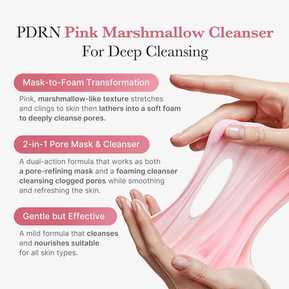 Medicube PDRN Pink Niacinamide Whip Cleanser