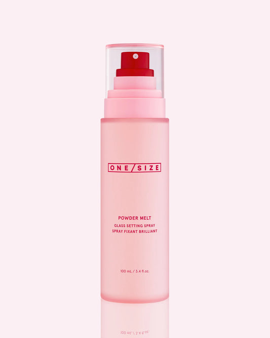 one size powder melt galss setting spray 100ml