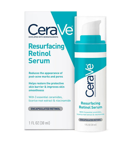 CeraVe Resurfacing Retinol Serum | Post-Acne Marks Treatment